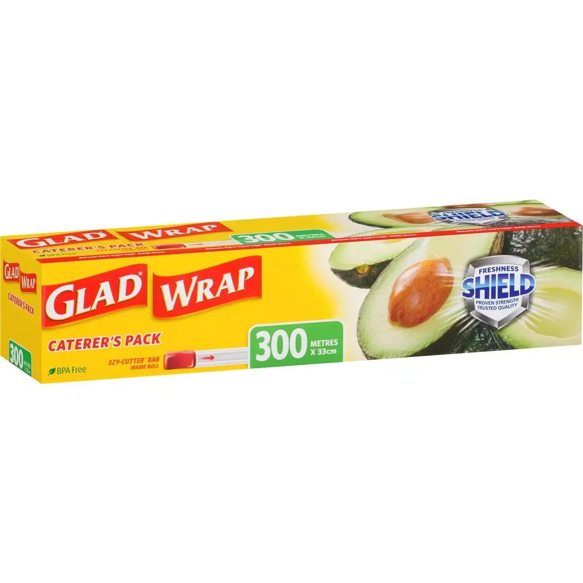 Glad Sealing Wrap Food Wrapping Cover Multipurpose BPA-Free Seal 33CM x 300M
