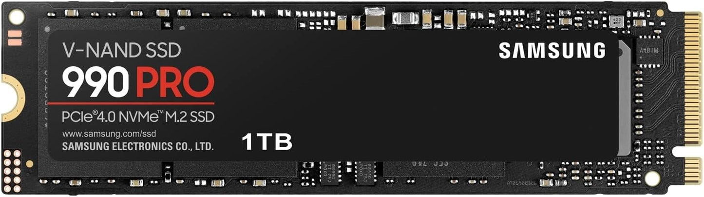 1TB Samsung 990 PRO M.2 PCIe 4.0 NVMe SSD MZ-V9P1T0BW