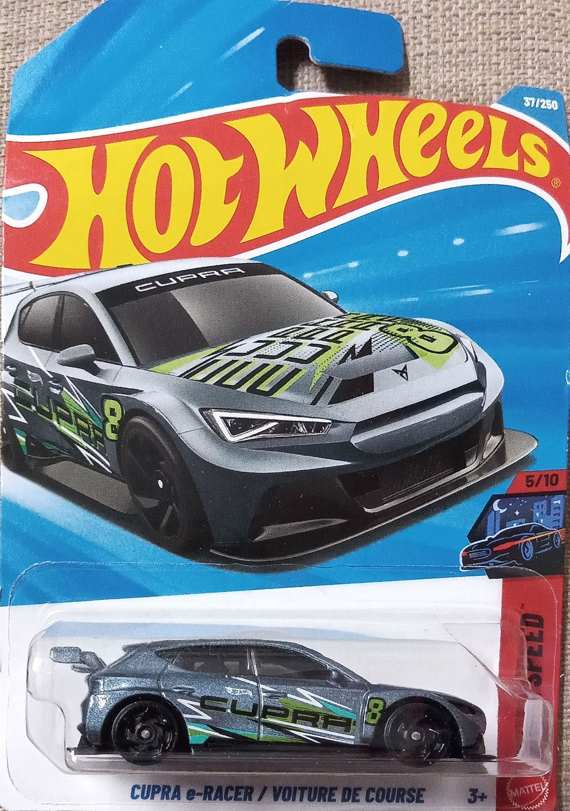 Hot Wheels 2026 Nightspeed 5/10 – Cupra e-Racer / Voiture De Course 37/250