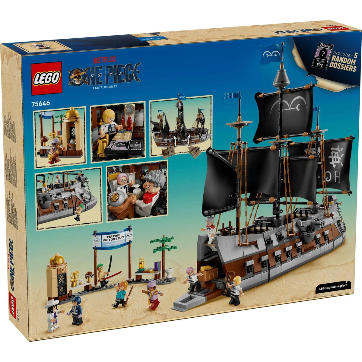 LEGO 75646 ONE PIECE - Garp's Marine Battleship Brand New Sealed