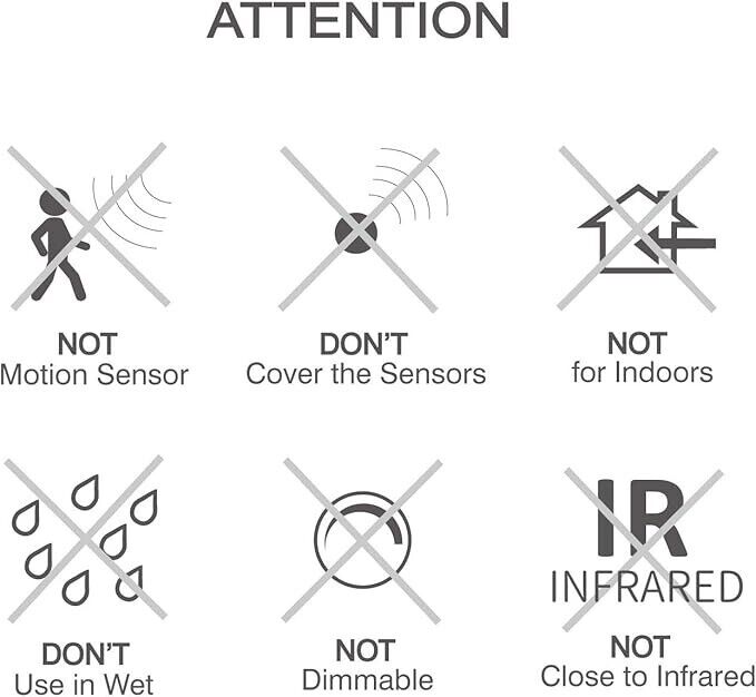 SINCELIGHT 9W B22 Dusk to Dawn Outdoor LED Lights Sensor Bulbs Auto On/Off Lamps