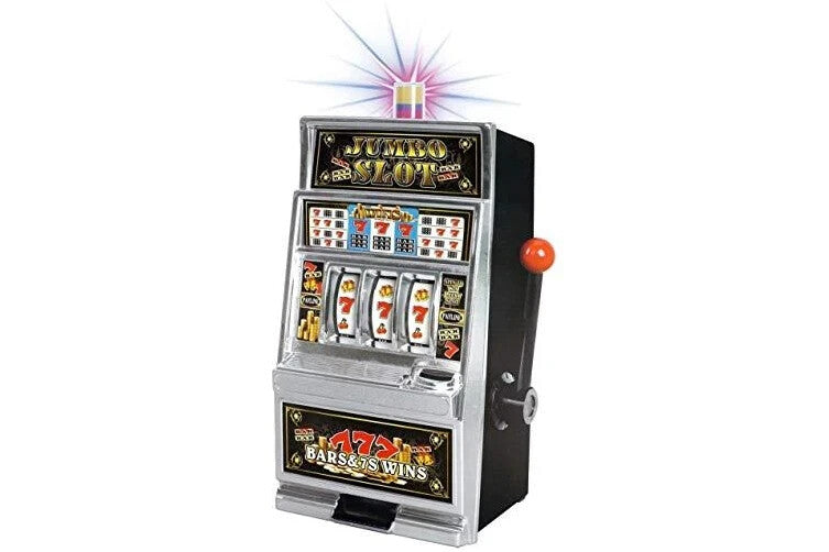 37.5cm Electronic Slot Machine Toy Arcade Game Toy for Adults Kids