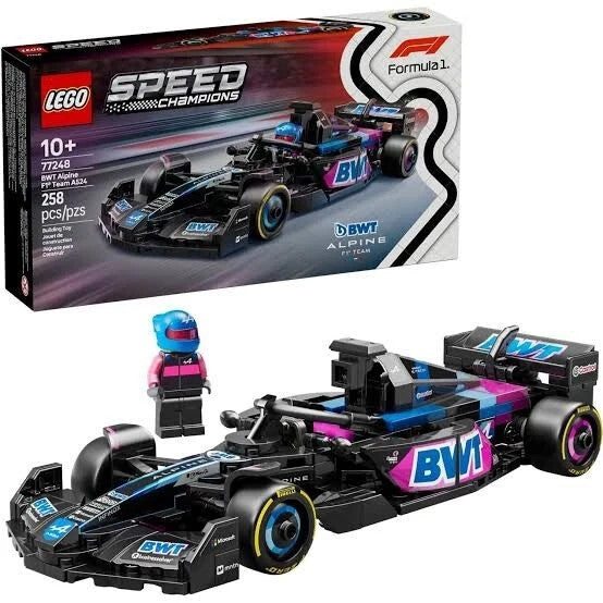 LEGO Speed Champions 77248 - BWT Alpine F1 Team A524 Race Car Brand New