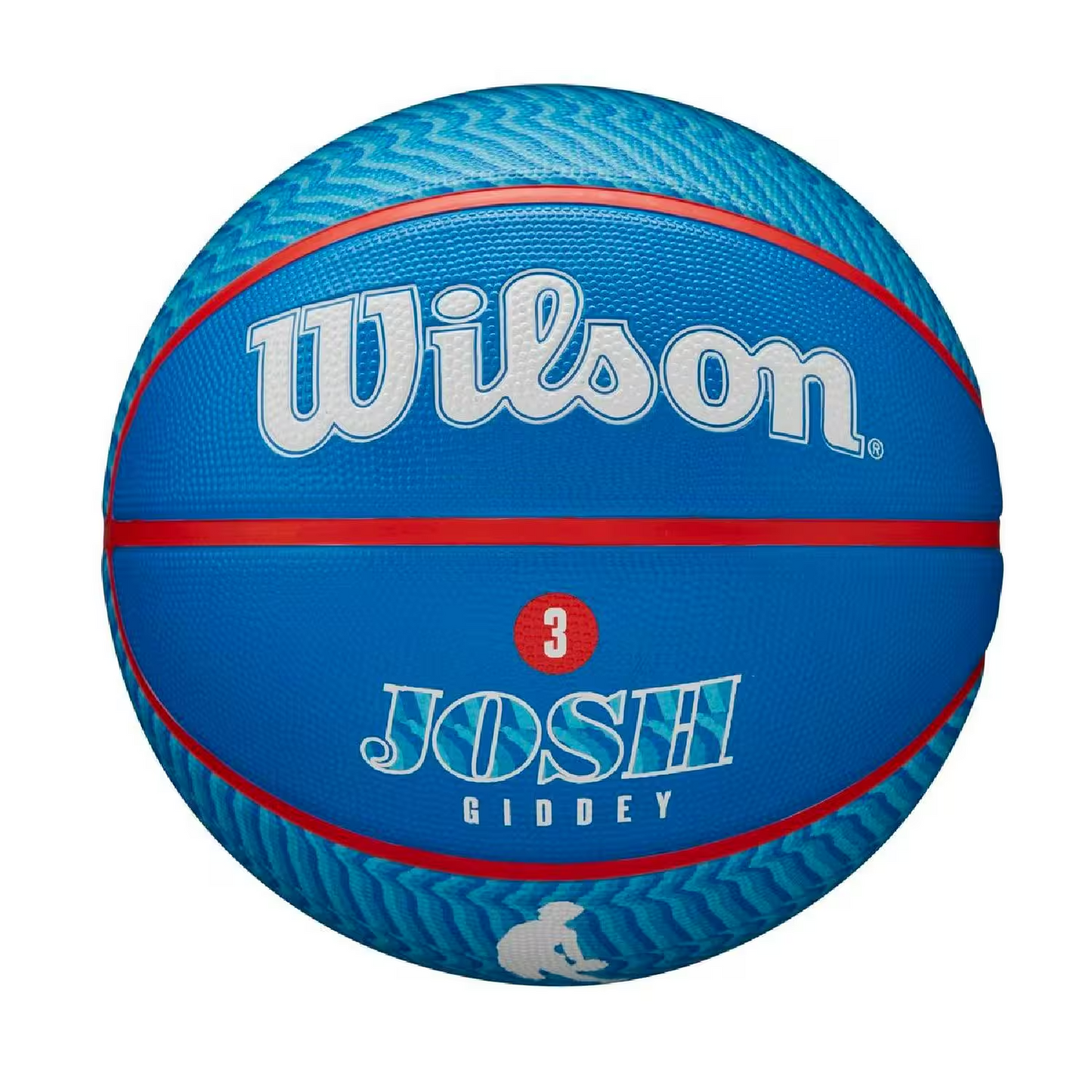 Wilson NBA Player Icon Outdoor Basketball - Josh Giddey - Size 7