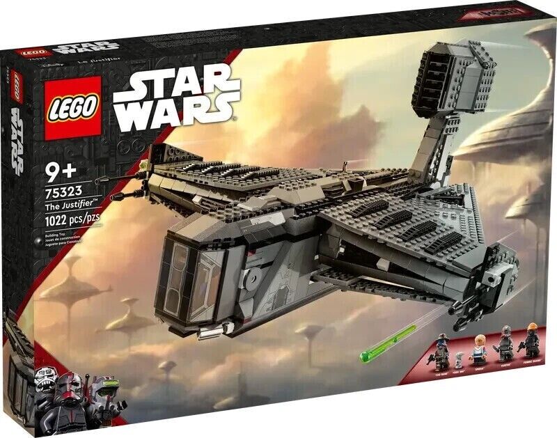 LEGO 75323 Star Wars The Justifier Cad Bane's Starship BRAND NEW SEALED