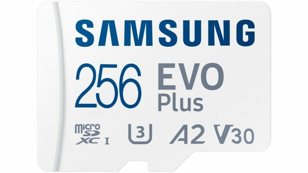 Micro SD Card SamSung Evo Plus 256GB Class 10 SDHC SDXC Memory