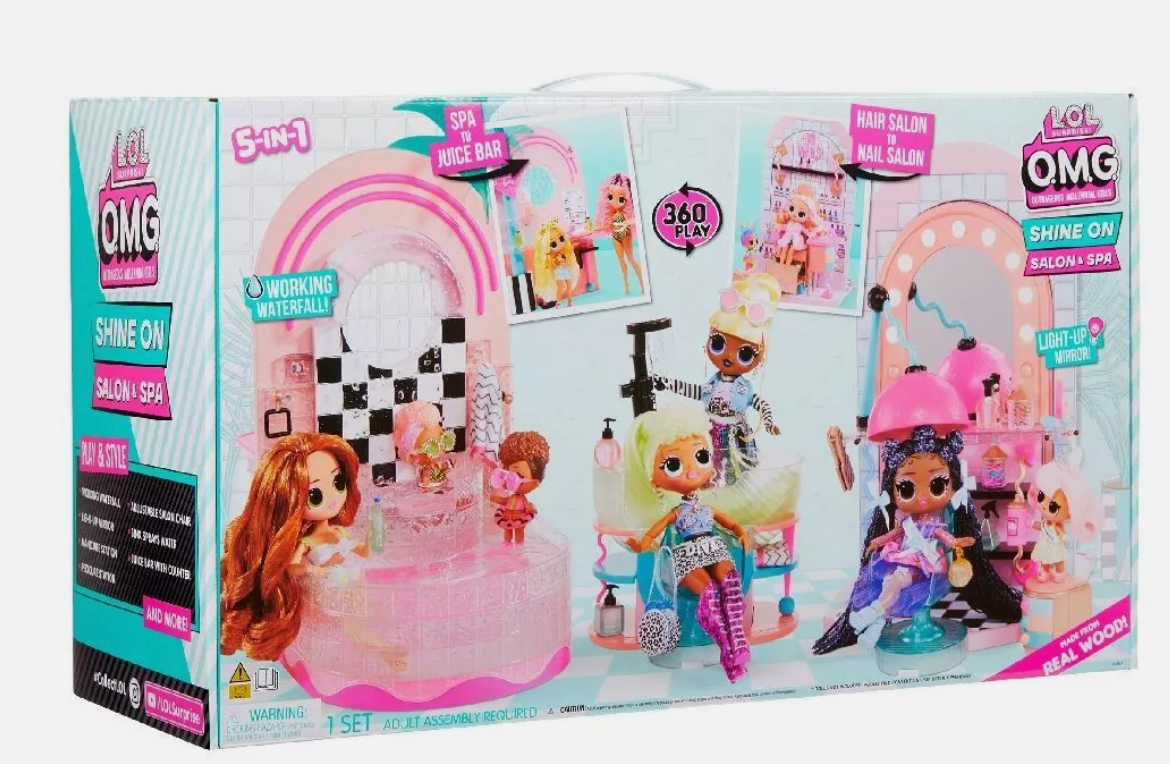 LOL Surprise Shine On Salon & Spa 360 Play 5 in 1