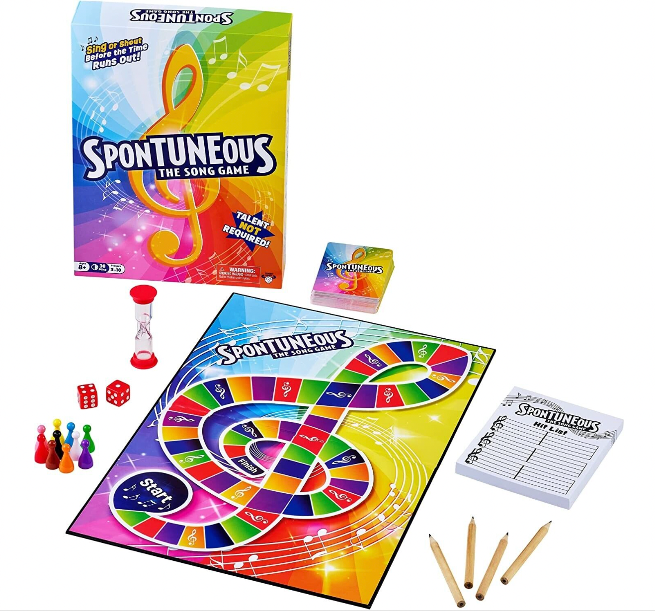 Spontuneous The Song Game Sing It or Shout It Talent NOT Required