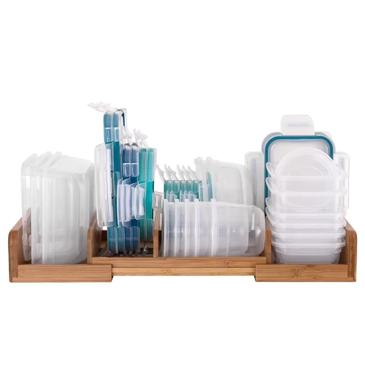 Seville Classics Kitchen Expandable Cabinet And Pantry Organiser with Dividers