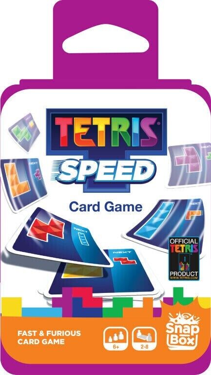 NEW Snapbox Tetris Speed Card Game