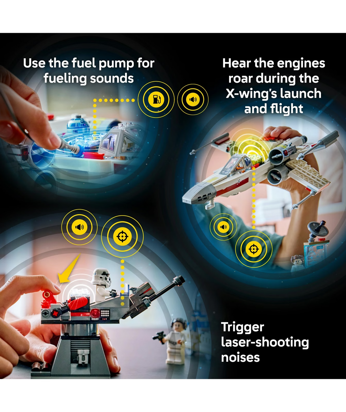 LEGO Star Wars Luke's Red Five X-Wing Set 75423 SMART Play Compatible 'BNIB'