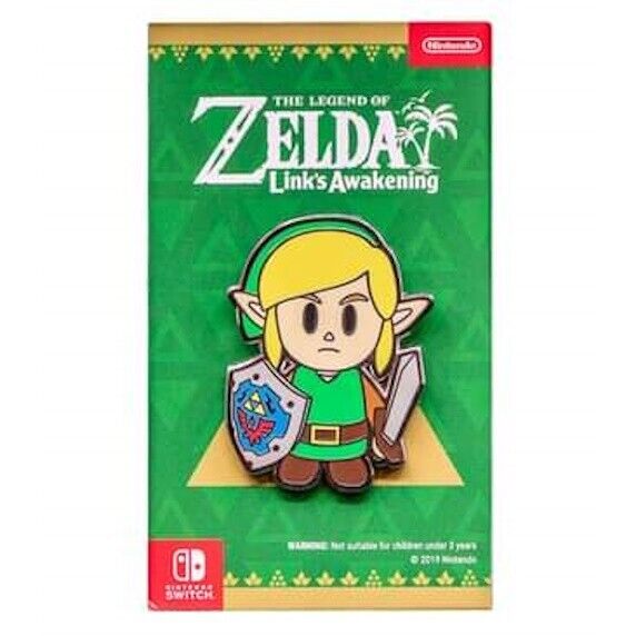 Official Nintendo The Legend Of Zelda Link’s Awakening PAX AUS 2019 Pin
