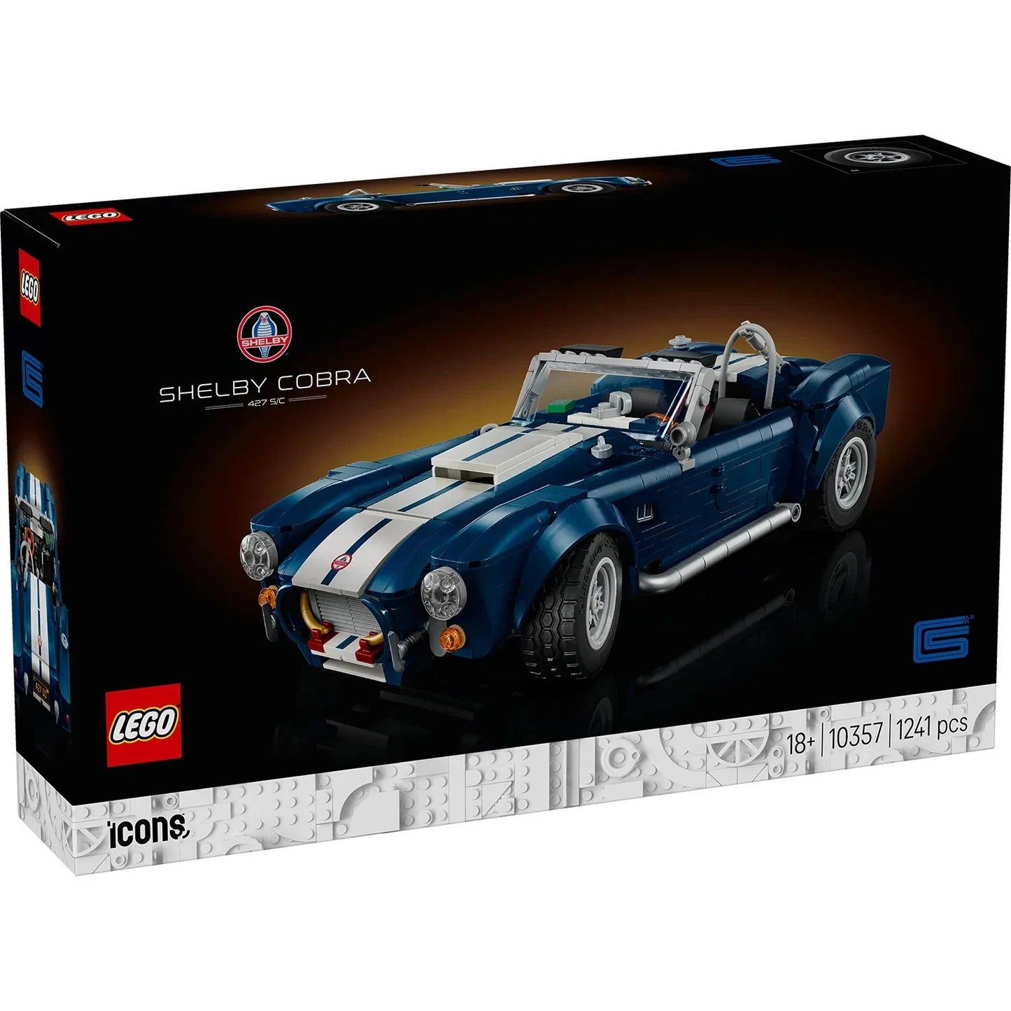 LEGO 10357 ICONS Shelby Cobra 427 S/C Brand New Sealed