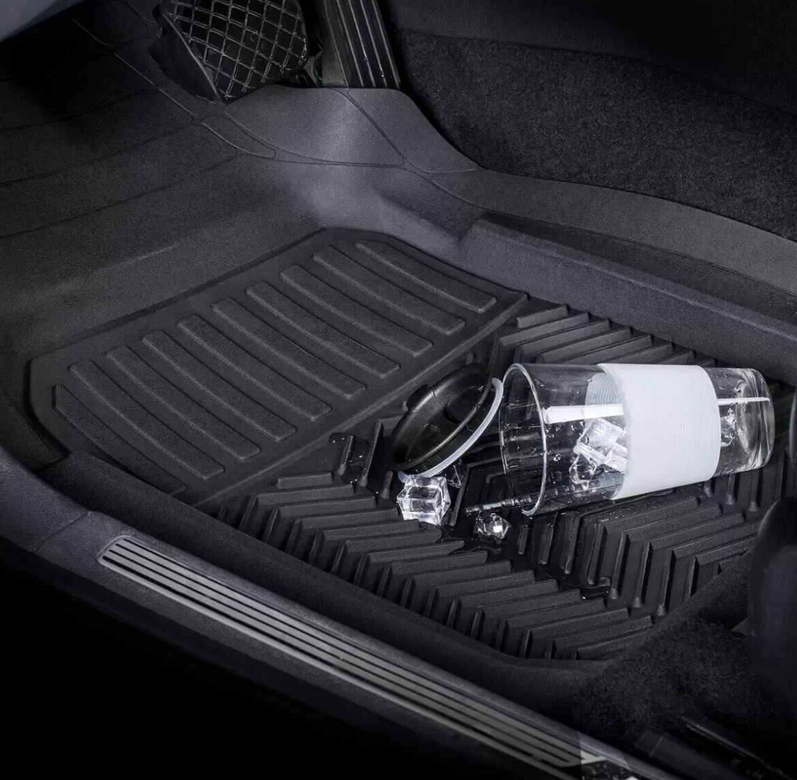 Floor Mats Road Comforts Heavy Duty Deep Tray Floor Mats 4 Piece