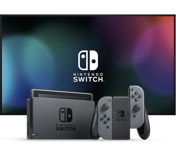 Nintendo Switch Console Official Grey Joycon controller - 30 Days Moneyback Wty