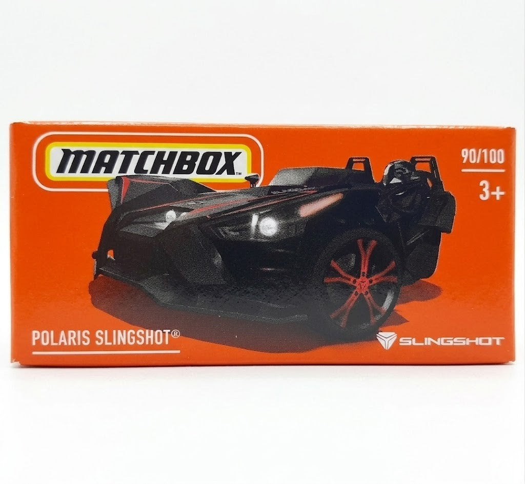 Matchbox 2021 Polaris Slingshot Black #90/100 MBX Highway New Sealed Box