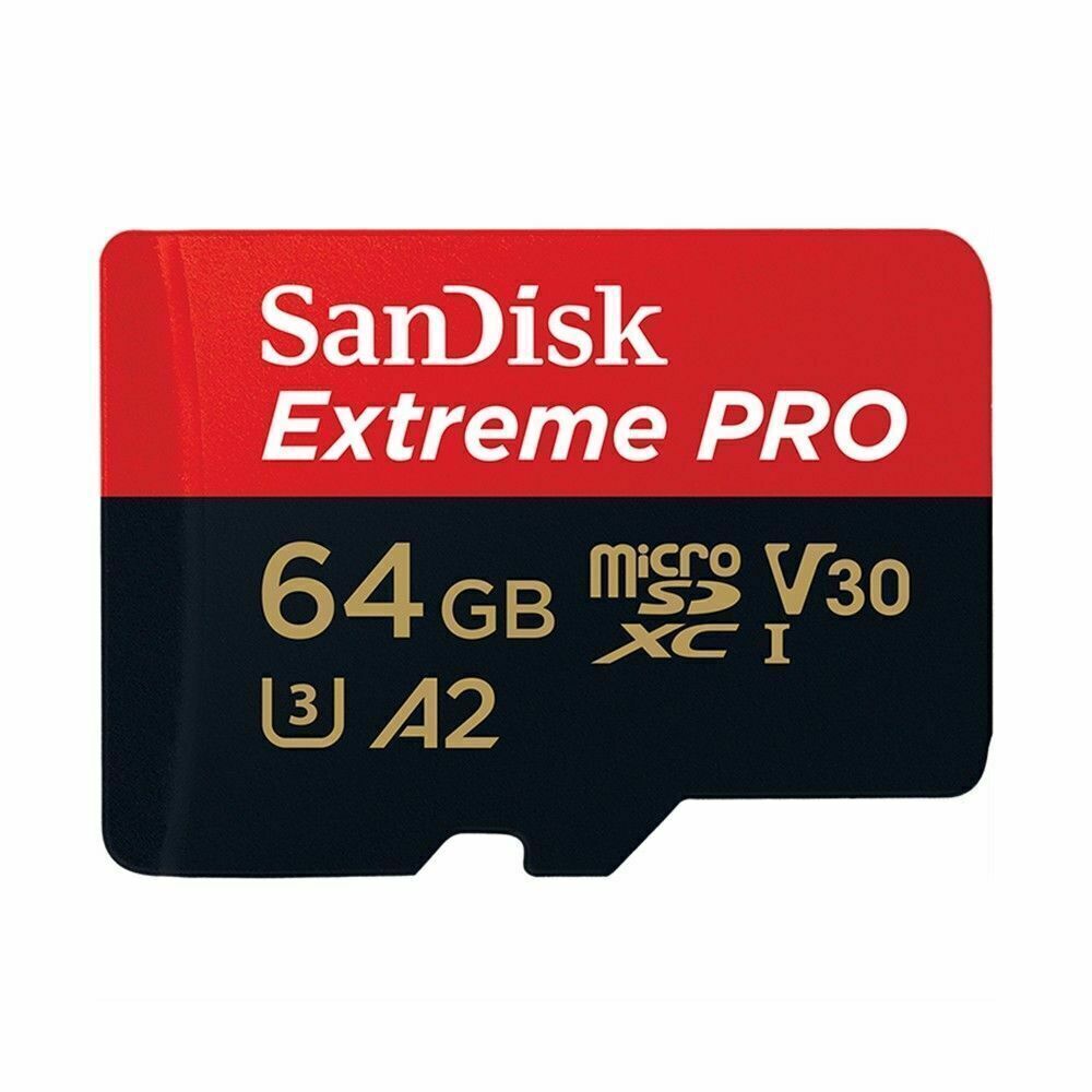 SanDisk 64GB Extreme PRO Micro SD SDHC SDXC Class 10 Memory Card 200MBs Mobile
