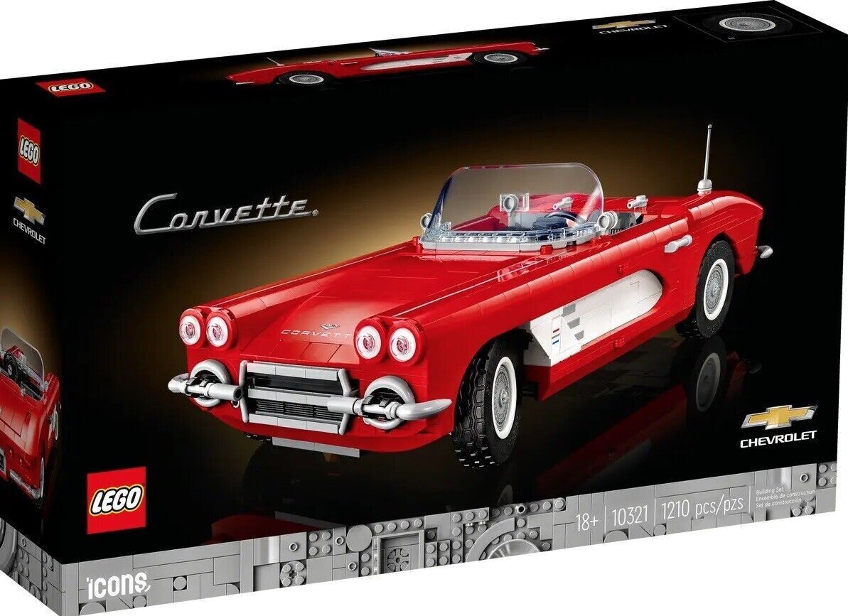 LEGO 10321 Icons Chevrolet Corvette BRAND NEW SEALED