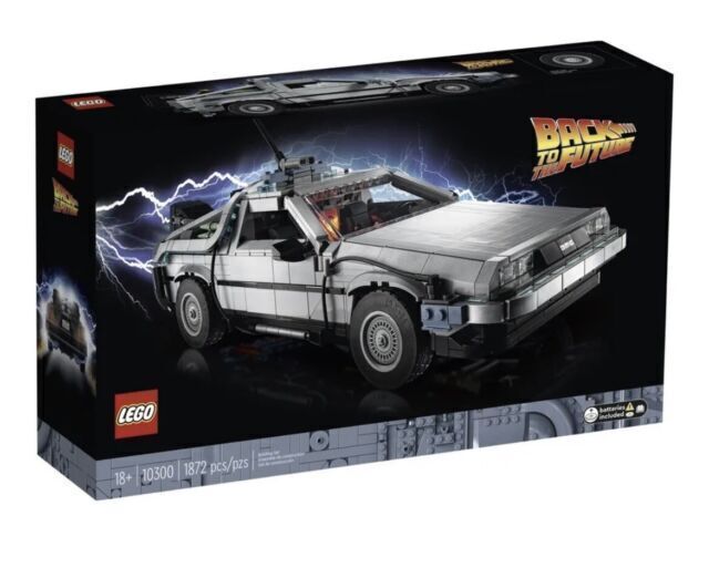 LEGO 10300 Icons Back to the Future Time Machine BRAND NEW SEALED Outatime
