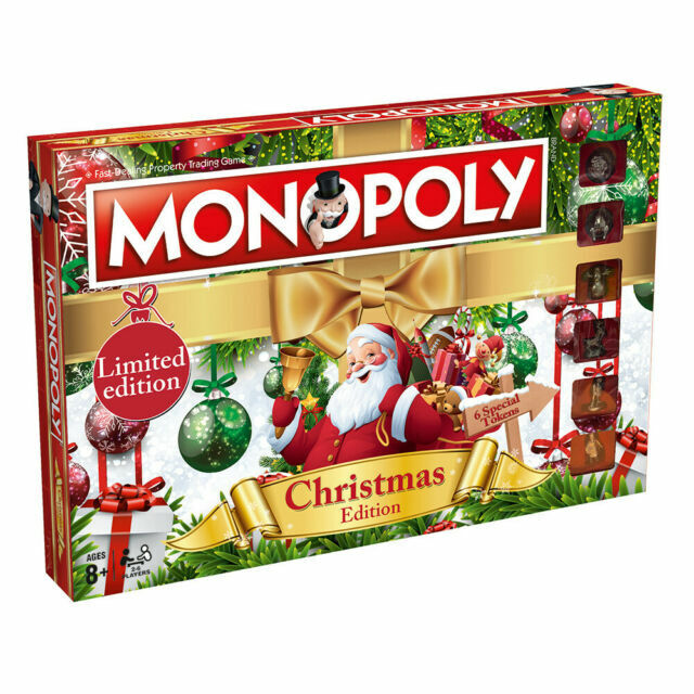 Christmas Edition - Monopoly Board Game