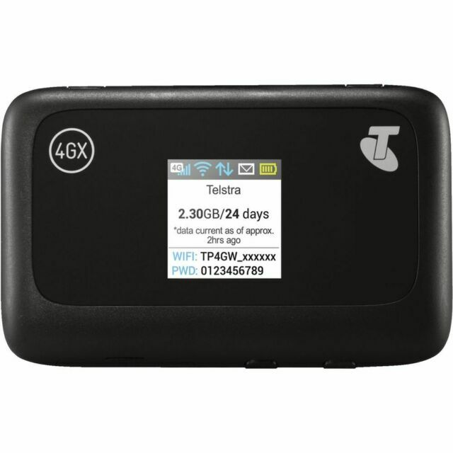 Telstra Pre-Paid 4GX Wi-Fi Plus (MF910Y ) Mobile Hotspot Pocket WiFi Device