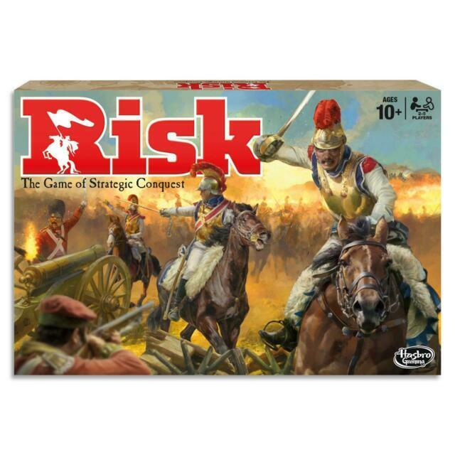 Genuine Hasbro Risk Board Game - Includes 2-headed dragon
