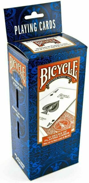 Bicycle Playing Cards 12 Decks US Standard Playing Cards Card Sealed Poker New
