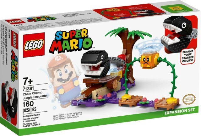 LEGO Super Mario 71381 Chain Chomp Jungle Encounter Expansion Set Age 7+ New
