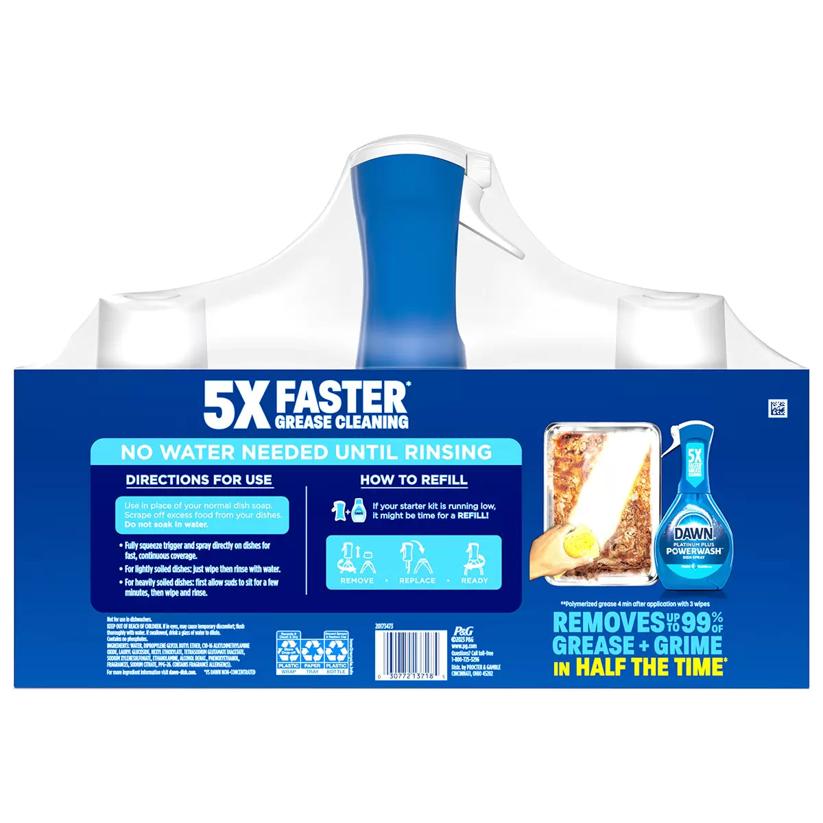 Dawn Platinum Plus Power Wash 3 Pack