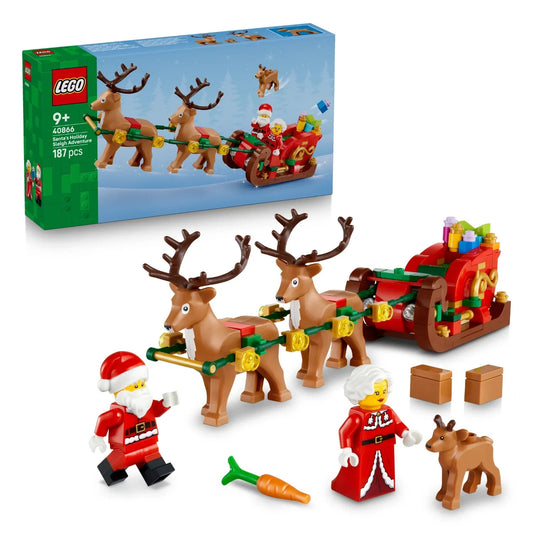 LEGO Santa's Holiday Sleigh Adventure 40866 - Brand New