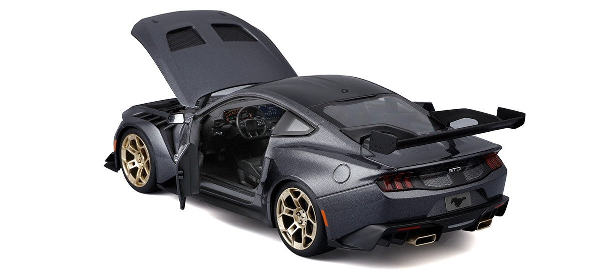 Maisto 1:18 2025 Ford Mustang GTD – Metallic Dark Grey – Special Edition
