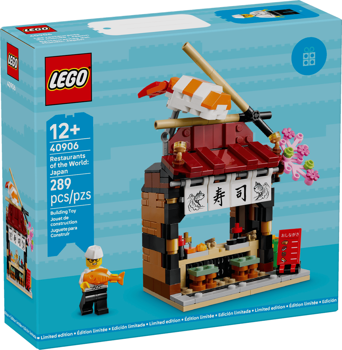 LEGO 40906 Restaurants of the World: Japan - BRAND NEW / SEALED