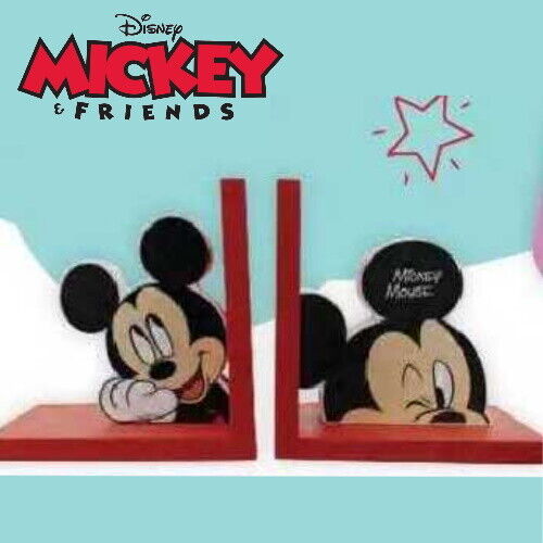 Mickey & Friends Bookends – Minnie Mouse RED Brand New