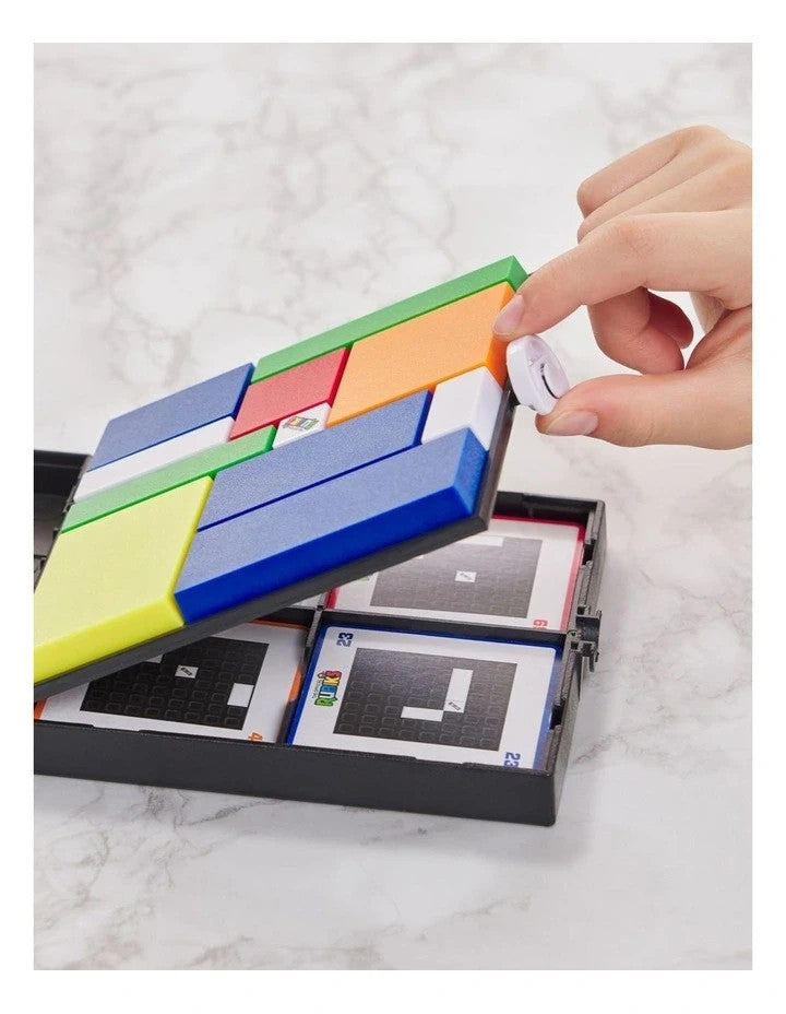 Genuine Original Rubik's Gridlock Game Toy Puzzle Board Kids Strategy Block