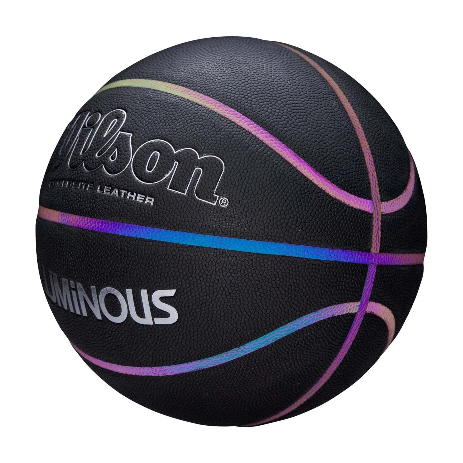 Wilson Luminous Performance Basketball light-up ball composite cover grip