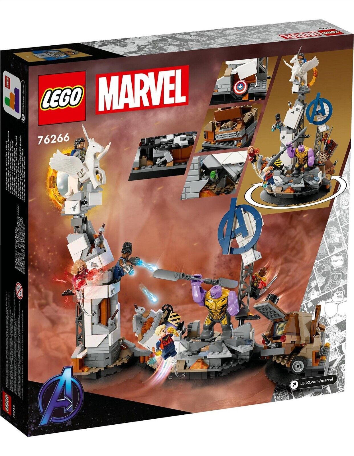 Lego 76266 Marvel Super Heros Endgame: The Final Battle infinity Saga Brand New