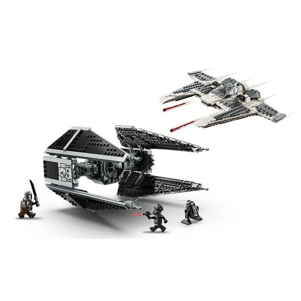 LEGO 75348 Star Wars - Mandalorian Fang Fighter vs. TIE Interceptor (Brand New)