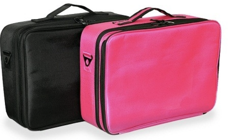 Professional Makeup Bag Portable Cosmetic Organize Case Storage Box Travel Large