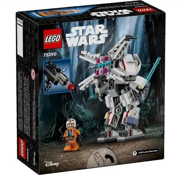 LEGO Star Wars 75390 ~ Luke Skywalker X-Wing Mech ~ Brand New Factory Sealed. 