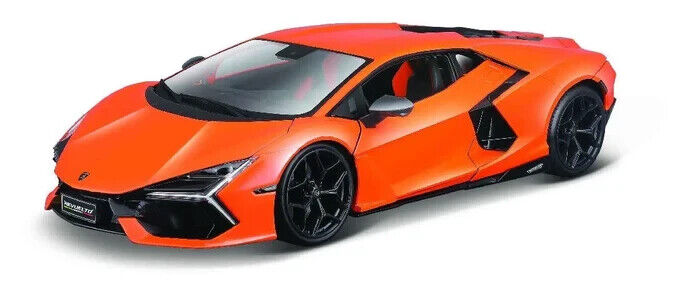 Maisto 1:18 Lamborghini Revuelto Diecast Model Racing Car Orange NEW IN BOX