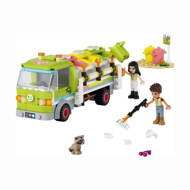 LEGO Friends Recycling Truck 41712 Emma and River