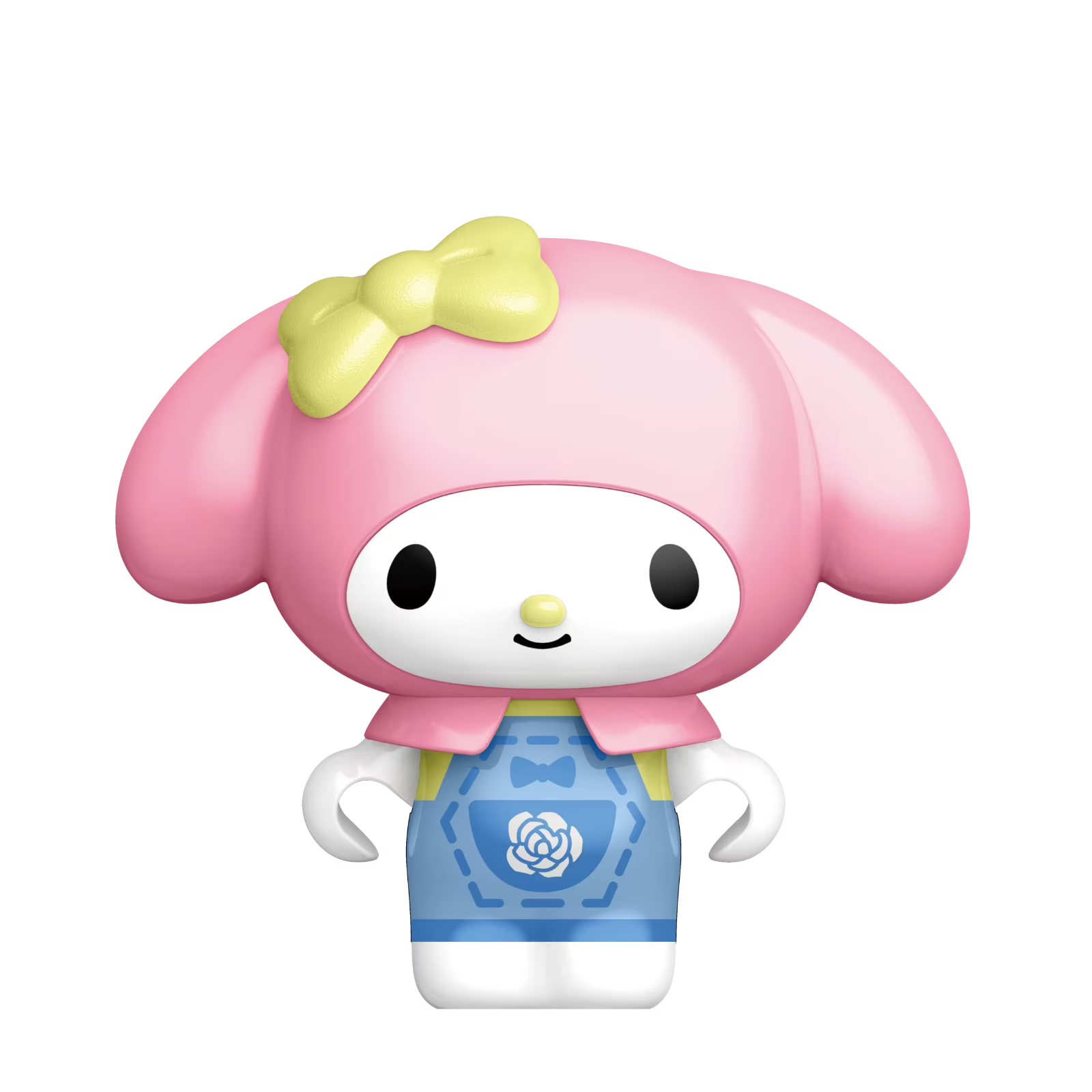 KeepPlay Sanrio Licensed My Melody Floral Cafe 377-Piece Building Brick Playset