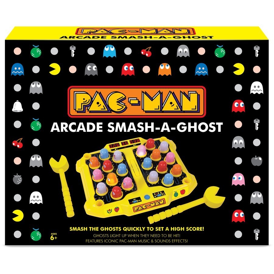 Pac-Man Electronic Arcade Game Smash-a-Ghost Smash-A-Mole