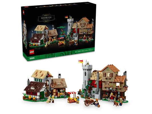 LEGO ICONS 10332 Medieval Town Square New Sealed Box