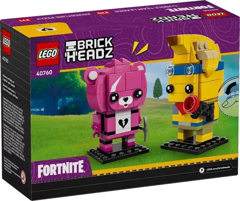 LEGO 40760 Fortnite Adventure Peely & Cuddle Team Leader Brickheadz BRAND NEW