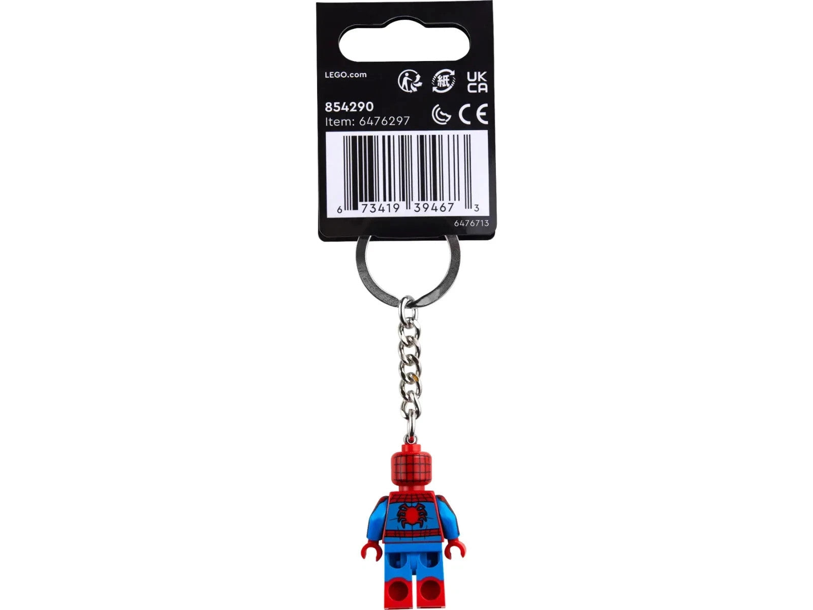LEGO 854290 Spider-Man Keychain Keyring Spiderman Marvel Heroes