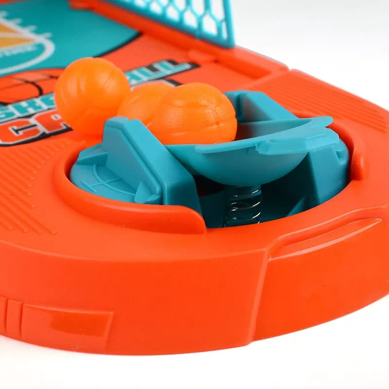 Shoot-A-Basket Mini Table Top Basketball Game with Lights Sounds and Score Toy