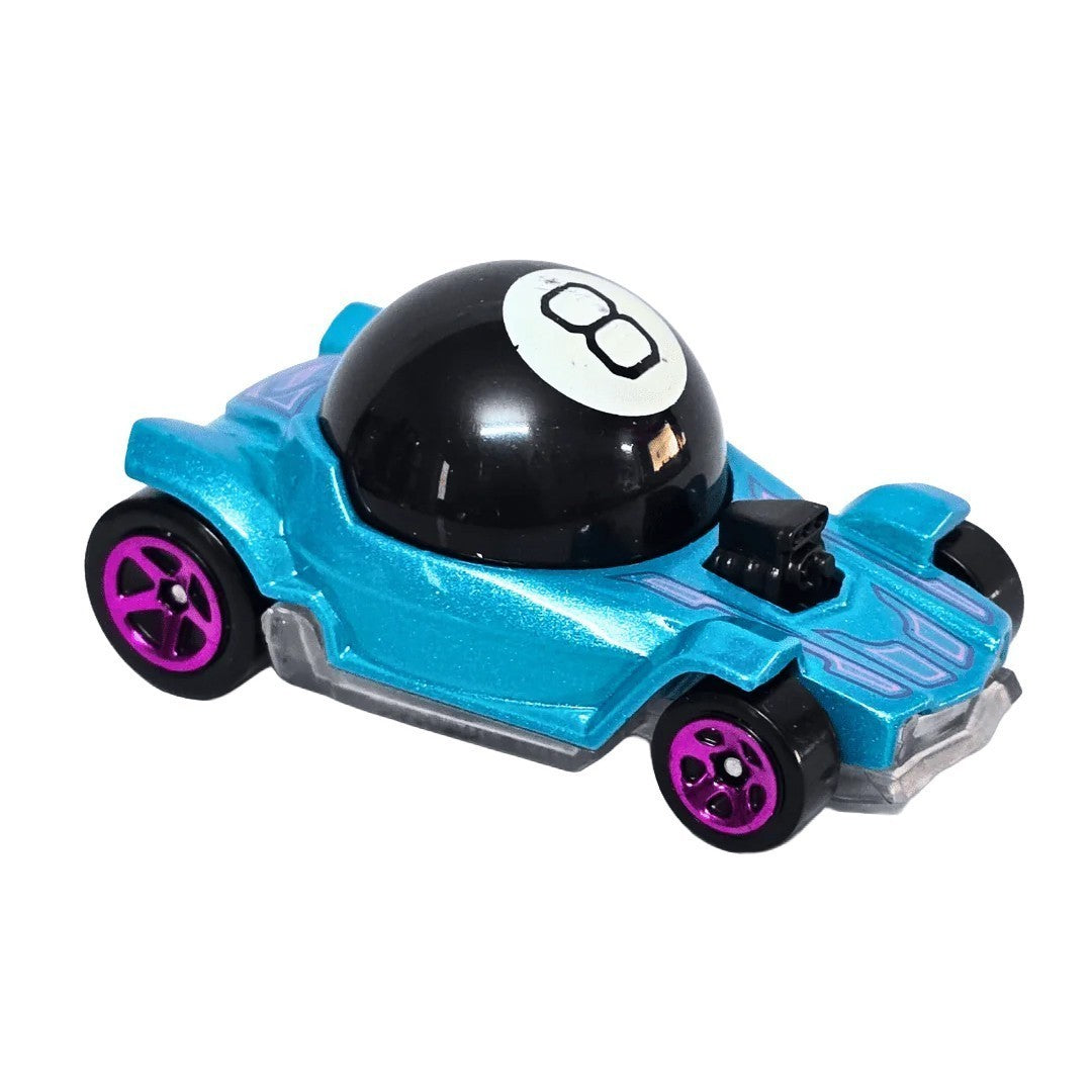 Hot Wheels 2025 #188/250 – Decidedly Go Magic 8 Ball Experimotors #7/10 Toy Car