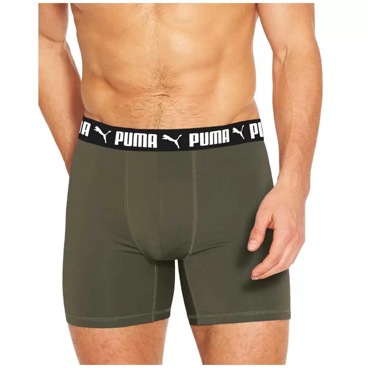 Puma Mens Boxer Brief Small 5 Pack - Sport Luxe Performance Athletic Underwear