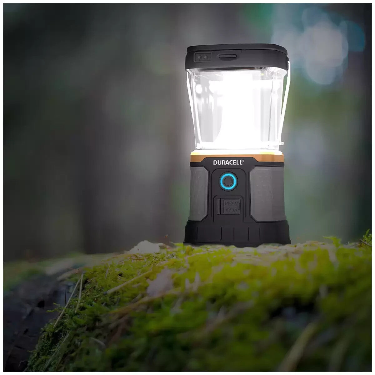 Duracell 3000 Lumen Rechargeable Lantern Camping Hiking Light Battery Solar USB